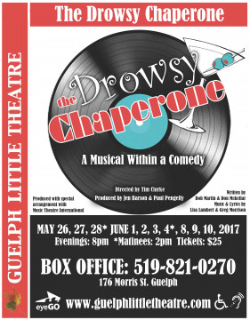Guelph Little Theatre presents The Drowsy Chaperone